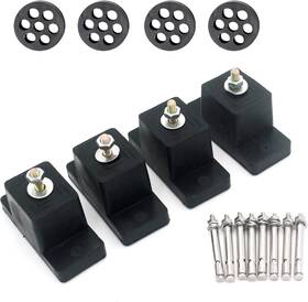Taderuily 744759279415 Anti Vibration Pads Rubber Conditioner Isolator For Outdoor Mini Split