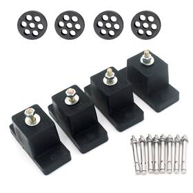 Tg00121 Taderuily Anti Vibration Pads Rubber Conditioner Isolator For Outdoor Mini Sp
