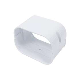 Taktopeak 750226867313 3 Inch W Connector Coupler Coupling Decorative Pvc Line Set Cover Kit P