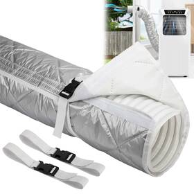 Asfasd96 Tlswshsy Quilting Air Conditioner Hose Cover Ac Insulated Wrap With 2 Adju