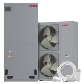 Tst-hp-ua60-50 Tosot 60 000 Btu Ducted Central Air Conditioner 50ft Copper Line Set R32 Tst-hp-ua60-50 Tosot 60 000 Btu Ducted Central Air Conditioner 50ft Copper Line Set R32