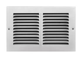 C170-10x06 Tru Aire C170 10x06 White Powder Coated Heavy Duty Return Air Grille 10 X 6 Inch