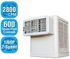 W2800 Hessaire Cfm Window Evaporative Cooler For Hp 0868039280011