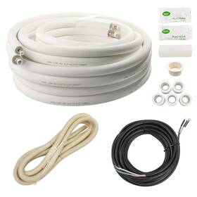 Usac01816t Wostore 50ft Mini Split Line Set 3/8 And 5/8 Inch Insulated Copper Pipe