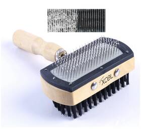 Fcc1 Xcel Dual-sided Hvac Fin Comb Ac Coil Cleaning Brush For Condenser And Evapor