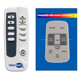 Rg15d Ying Ray 431257416993 For Frigidaire Window Air Conditioner Remote Control Model Number Rg15d/e-ell