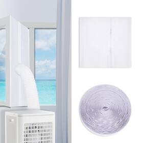 Zihvfzu001 Zihvfzu 768399967778 400cm 157ftft Universal Ac Window Seal Kit - Waterproof Vent Cover With Zipper