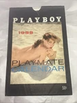 1958 Playboy Playmate W/ Original Sleeve (first Year Wall Calendar). Fixed Price $150.00.