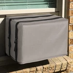 Boltlink Window Air Conditioner Covers For Outside 25.5"W X 21"D 17"H, Grey. Fixed Price $26.78.