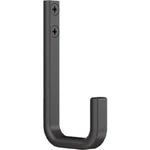 (5)-NATIONAL Hardware 4 In. Matte Black Reed Modern Wardrobe Coat Hook N337-915. Fixed Price $61.89.