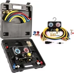 Wells 4-WAY A2L Ac Manifold Gauge Set For R454B R32 R410A R134A Professional Hva. Fixed Price $98.61.