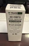 Tradepro Carrier TP-CAP-40/5/440R 40+5 Mfd 440V Round Run Capacitor. Fixed Price $13.50.