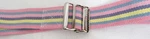 Asatechmed Gait Belt Metal Buckle Standing Assistance 60" Pastel Stripes. Fixed Price $8.99.