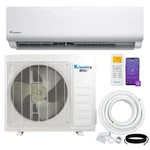 Klimaire 36000 Btu 17 SEER2 Wall Mounted Mini-split Heat Pump Ac W/ 16 Kit 230V. Fixed Price $1879.00.