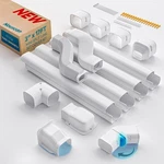 Nouscan Mini Split Line Set Cover: 3" Kit 17FT, White. Fixed Price $78.23.