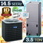 Aciq 3.5 Ton 14.5 SEER2 Ducted Heat Pump Central Air Conditioner Split System. Fixed Price $4634.10.