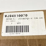 New Genuine WJ94X10070 Air Conditioner Fan Motor **free Shipping**. Fixed Price $171.85.