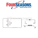 Four Seasons Hvac Relay For RE2933 MT0492 HS215 AC8207 7135925 601680 Zp. Fixed Price $35.53.