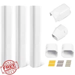 Lyprem Mini Split Line Cover Kit 3" White Pvc 4.2FT Ac Heat Pump. Fixed Price $44.99.