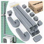 Taktopeak 4'' 17 Ft Mini-split Line Set Covers, Hide Kit For .... Fixed Price $90.15.