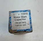 Mars 11015 Motor Start Capacitor 189-227MFD 110/125VAC 50/60HZ Usa. Fixed Price $16.59.