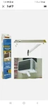 Universal Frost King 3.75"X18.125" Air Conditioner Small Supports 160LBS Bracket. Fixed Price $19.00.