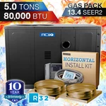 Aciq 5 Ton 80000 Btu Gas Package Unit Central Air Conditioner & Heat System. Fixed Price $4648.00.