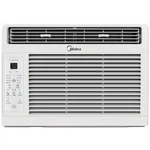 Midea MAW05R1WWT-T 5,000 Btu 150 Sq Ft Window Air Conditioner With Remote, White. Fixed Price $126.00.