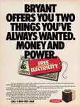 Bryant Air Conditioning Systems & Heat Pumps Vintage 1985 Magazine Ad. Fixed Price $5.97.