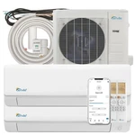 18000 Btu Dual Zone Ductless Mini Split Air Conditioner Energy Star 22 Seer. Fixed Price $2099.99.