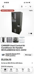 Carrier Used Central Air Conditioner Handler FB4CNF048L00ADAA ACC-21068. Fixed Price $595.00.