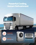 Truck Air Conditioner, 12V 10000 Btu Mini Split Ac Unit, Excavator. Fixed Price $524.67.