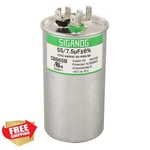 Sigandg 55+7.5 Mfd 370/440V Dual Run Capacitor. Fixed Price $27.99.