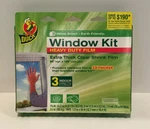 Duck Extra Thick Heavy Duty Insulating Film 3 Window Kit (total 62" 126"). Fixed Price $11.00.
