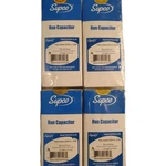 Lot 4 Supco CD35+5X370R Hvac Motor Round Dual Run Capacitor 30+5 Mfd Volts. Fixed Price $39.77.