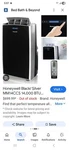 Honeywell 14000 Btu Portable Air Conditioner Dehumidifier. Fixed Price $420.00.