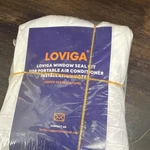 Loviga Window Seal Kit For Portable Air Conditioner, White, Mount. Fixed Price $33.96.