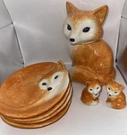 Woodland Fox Kitchen & Decor Set - Better Homes Garden Heritage Collection. Fixed Price $135.00.