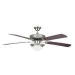 Luminance Concord 52" Heritage Fusion Ceiling Fan Dimmable 52HEF5SN-ES-LED. Fixed Price $64.99.