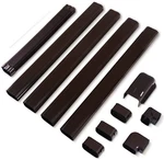 Brown 16.5FT Mini Split Line Set Cover 4" Pvc Kit For A.... Fixed Price $90.25.