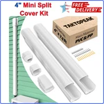 Mini Split Line Cover 4'' 7.5FT Hide For Air Conditioner Central. Fixed Price $43.21.