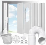 Portable Air Conditioner Window Kit - Adjustable Universal Seal Ac Vent. Fixed Price $26.99.