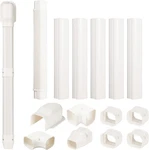 Bewave Decorative Pvc Mini Split Line Cover Kit 3 Inch 10 Ft. Fixed Price $60.03.