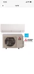 Mitsubishi Electric Mr. Slim Mini Split Air Conditioner 12,000 Btu. Fixed Price $550.00.