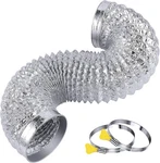 Heavy Duty 4"FLEXIBLE Dryer Vent Exhaust Duct Hose 3 Feet For Tight Space, Extra. Fixed Price $18.99.