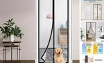 Transparent Insulated Door Curtain Skloopearg Magnetic Thermal Screen. Fixed Price $44.84.