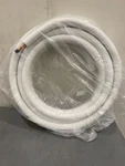 Lot Of Jmf 3/8"X7/8"X1/2"X50' Ez Pull Insulated Line Set White 061408500H. Fixed Price $1019.98.