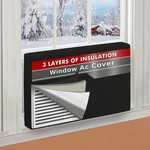 Ac Covers For Inside 25"W X 17"H 3.5"D, Windproof And Waterproof Layers I.... Fixed Price $37.09.
