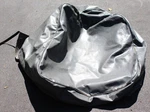 26"X26" Grey Heavy-duty Winter A/c Cover, Square Shape Brinmar. Fixed Price $13.99.