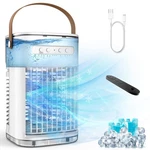 Portable Air Conditioners, 3-1 Mini Evaporative Cooler W/remote, 1.2L Wat.... Fixed Price $50.49.